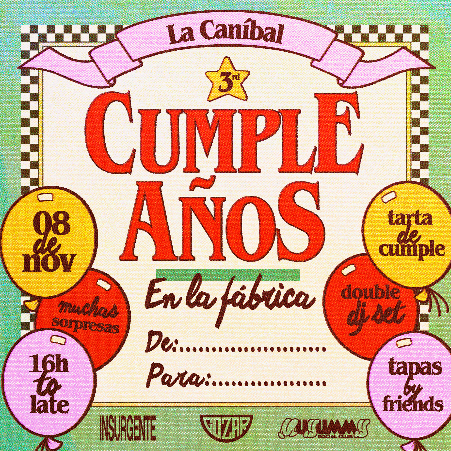 Fiesta 3&ordm; Aniversario de la F&aacute;brica